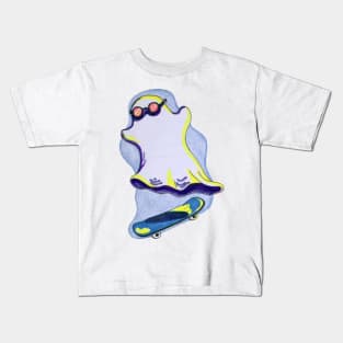 Skater Ghost Kids T-Shirt